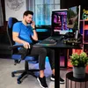 di volio herní židle Sporte modrá Náhled obrázku produktu 2