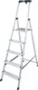 Krause 126337 Stufen-Stehleiter Safety Alu-Leiter. 5 Stufen Produktbild-Vorschau 4