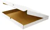 KAPAK 5er Pizzakarton Weiß 32x32x4 cm für Gastronomie Produktbild-Vorschau 1
