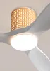 WIND CALM CUSTOM RATTAN - Deckenventilator 40W leise Ø132 Produktbild-Vorschau 4
