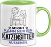Katzensitter Geschenk Tasse So Gut Kann Nur Ein Produktbild-Vorschau 1