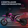 HOMCOM Elektro Motorrad Kinder Elektromotorrad mit 24V 350W Produktbild-Vorschau 5