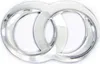 Oblique Unique Konfetti Doppelringe Ringe Streudeko Produktbild-Vorschau 3