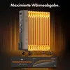 VonHaus Ölradiator 2500W, 11 Lamellen Elektroheizkörper, Produktbild-Vorschau 3