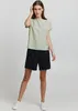 OXMO OXArnora Damen Bluse aus Leinenmix Blusenkleid Produktbild-Vorschau 2