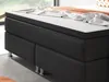 Boxspringbett B001 180x200 cm Webstoff Schwarz Produktbild-Vorschau 4