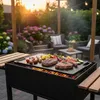 BBQ-Toro Gusseisen Grillplatte mit Griffen, 45 x 25,5 cm, Podgląd zdjęcia produktu 2