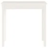 A white console table is shown against a white background. Podgląd zdjęcia produktu