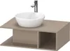 Waschtischunterbau D-NEO 1 Fach rechts 260x800x550mm leinen Produktbild-Vorschau 4
