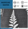 A collage of product images and feature icons for a furniture slipcover. Produktbild-Vorschau