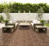 Yaheetech 27 Stück 30x30cm Terrassenfliesen Set Holzfliesen Produktbild-Vorschau 2
