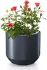 Sleek Planter with Smooth Surface and Elevated Tapered Base Produktbild-Vorschau 6