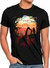 BaumwolleCloud Joel and Allie Herren T-Shirt us last behind Produktbild-Vorschau 1