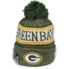 New Era NFL Sideline Winter Bobble Mütze - Green Bay Náhľad obrázku produktu 4