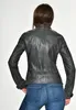 Mustang Lederjacke Ryana Damen dark grey S Produktbild-Vorschau 4