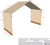 VIPACK - Hausbett mit Textilhimmel, LF 90 x 200 cm inkl. Produktbild-Vorschau 12