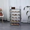 Herzberg 6-lagiges Schuhregal - 47 x 100 cm, Schwarz Produktbild-Vorschau 1