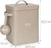 Relaxdays, caja metálica de 6,5 litros para almacenamiento, Vista previa de la imagen del producto 4
