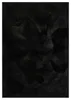 benuta Basic Kunstfaser Fellteppich Furry - Schwarz 230x330 Produktbild-Vorschau 1