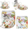 Duo | Teeservice - Tasse + Kanne - Porzellan - Cremeweiß - Produktbild-Vorschau 11
