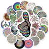 Samolepky – psychedelické vzory – 50 ks Náhled obrázku produktu 2