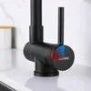 360° Drehbar Spültischarmatur, 90° Klappbar Wasserhahn Produktbild-Vorschau 10