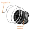Ersatzspule für Rasentrimmer F016800569, kompatibel mit Produktbild-Vorschau 4
