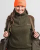 Pinewood Hurricane Pullover - Damen - Dunkelgrün Melange Produktbild-Vorschau 5