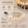 Foto LED Lichterkette Batteriebetrieben, mit Klammern, Produktbild-Vorschau 5