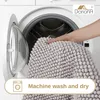 DarianA Tappeto bagno ananas 50×80 cm grigio argento Anteprima dell’immagine prodotto 8