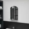 A bathroom scene with a mirror and shelving unit. Náhľad obrázku produktu