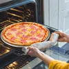 HaWare 2 pezzi vassoio per pizza in acciaio inox rotondo Anteprima dell’immagine prodotto 7