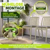 Lot de 6 chaises de jardin tillvex® empilables et Voir les images du produit 4