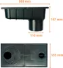 Regenrohrablauf mit Sieb Regensinkkasten von 50mm bis 110mm Produktbild-Vorschau 4