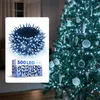 Weihnachtsbaumlichter 500 Led Kaltweiss Mit Steuerung Und 8 Produktbild-Vorschau 6