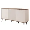 Commode trois portes NAVANI 160 cm Sideboard façades Voir les images du produit 9