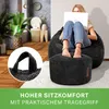 Green Bean® 2er Set Indoor XXL Sitzsack + Pouf mit Produktbild-Vorschau 6