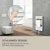 Blumfeldt Badheizkörper, Design Heizkörper Flach, Sparsamer Produktbild-Vorschau 3