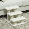 PawHut Katzentreppe 3 Stufen Tiertreppe Treppe für Katze, Produktbild-Vorschau 3
