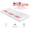 A cutaway view of a mattress showing its internal structure, with diagrams and text highlighting its features. Produktbild-Vorschau