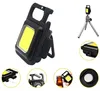 APTEL COB LED torcia portachiavi, ricarica USB, apertura Anteprima dell’immagine prodotto 4