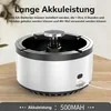 Luftreinigender Aschenbecher mit Aktivkohlefilter, Produktbild-Vorschau 2