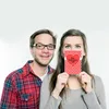 Mr. & Mrs. Panda Postkarte Grillmeisterin - Geschenk, Herz Produktbild-Vorschau 4