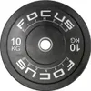 Olympische Hantelscheibe 50 mm - Focus Fitness Bumper Produktbild-Vorschau 1