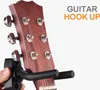 INF Uniwersalny wieszak na gitarę Czarny 2 sztuki Podgląd zdjęcia produktu 4