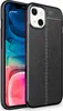 NALIA Leder Look Hülle für iPhone 13 Mini, Schwarze Produktbild-Vorschau 1