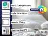 Bettdecke 100% Baumwolle, Füllung aus 85% Federn und 15% Produktbild-Vorschau 2