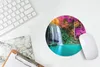 MuchoWow® Mauspad Mousepad Wasserfall - Bäume - Rosa - Produktbild-Vorschau 5
