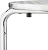 A close-up view of the leg and underside of a round table. Produktbild-Vorschau