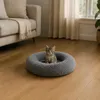 belviona Donut Katzenbett, weiches Katzenkörbchen mit Produktbild-Vorschau 1